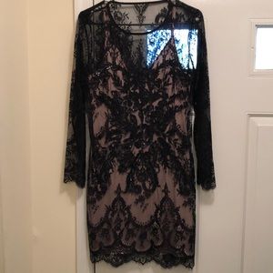 Beautiful black lace dress
